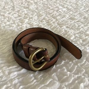 Leather american apparel belt